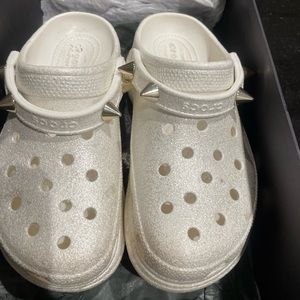 Bling bling crocs shoe